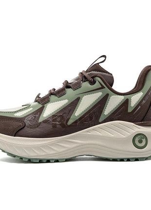 ONEMIX Scarpe casual da uomo autunno inverno Scarpe da trekking antiscivolo e resistenti all'usura con assorbimento degli urti morbido ed elastico PlatiNum