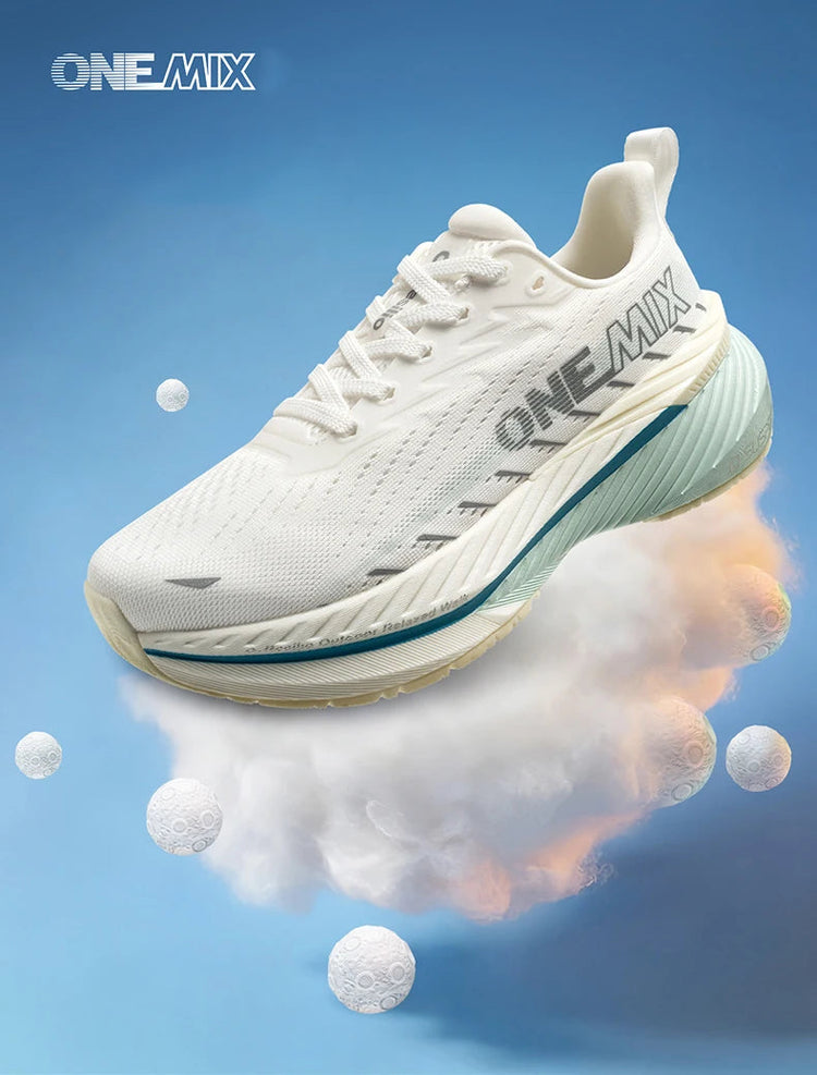 ONEMIX Scarpe da fondo Scarpe da ginnastica maschili antiscivolo Sport all'aria aperta Scarpe da jogging da passeggio per uomo Scarpe da trail running di alta qualità PlatiNum