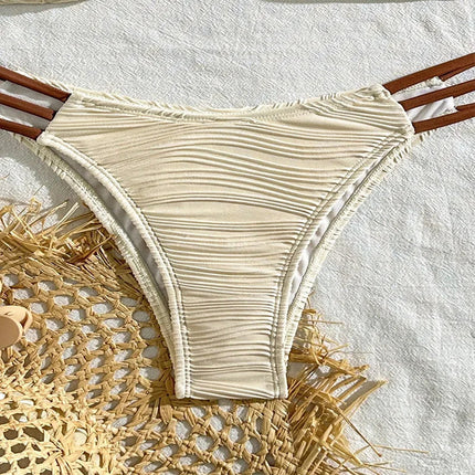 Nuovi Bikini Sexy 2025 Costumi da Bagno Donna Push-Up Abbigliamento da Spiaggia Femminile Costumi da Bagno Brasiliani Set Bikini per Piscina PlatiNum