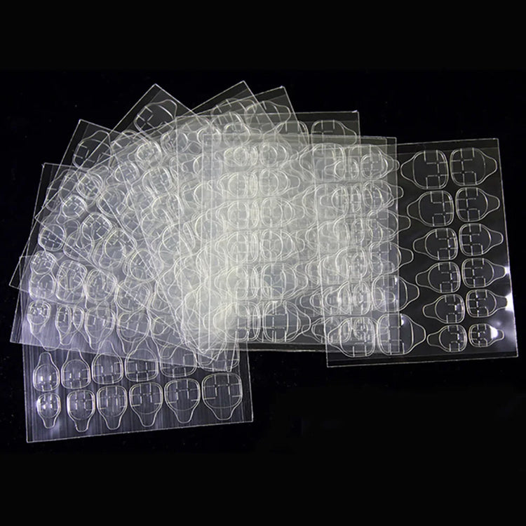 Double Side Nail Glue Sticker Adhesive Tabs for Fake Nails Supre Sticky Waterproof Breathable Nail Jelly Glue