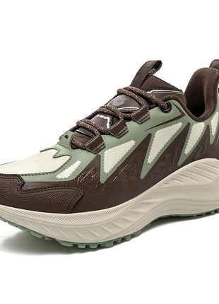 ONEMIX Scarpe casual da uomo autunno inverno Scarpe da trekking antiscivolo e resistenti all'usura con assorbimento degli urti morbido ed elastico PlatiNum