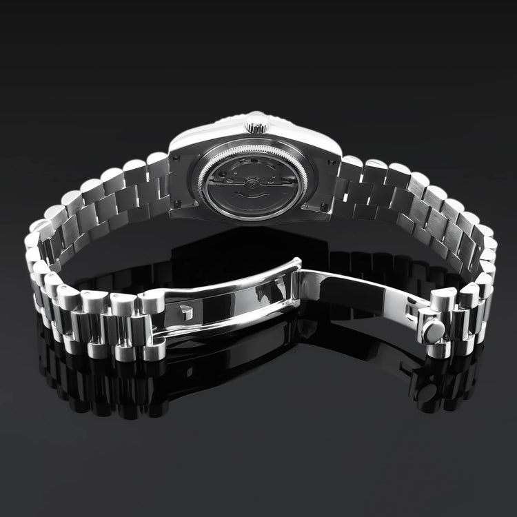 Custom Logo Diy 36/39MM Dial Automatic Mechanical Watches For Man Week Date Type Sapphire Luxury Waterproof Diving Man Watches