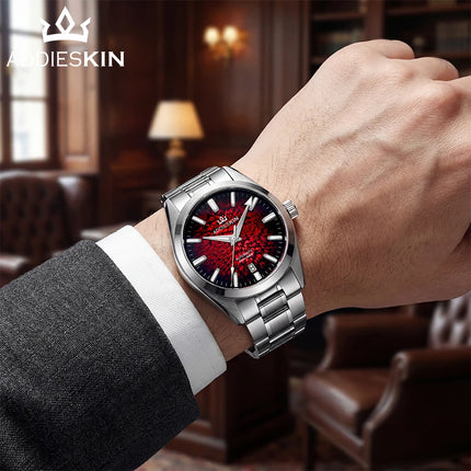 AddiesKin K003 Men's Automatic Watch BGW9 Super Luminous 10Bar Waterproof Sapphire Crystal 316L Stainless Steel Mechanical Watch