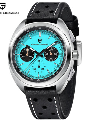 Orologio da Uomo PAGANI DESIGN con Quadrante Giallo, Cronografo al Quarzo, Movimento Giapponese VK63, Vetro Zaffiro, Impermeabile, Novità 2026