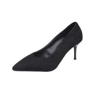 Donne Nuovi Sandali Con Tacco Medio Nero 6-8-10 cm A Punta Tacco Sottile Baotou Banchetto Scarpe Con Tacco Alto Scarpe Da Donna Tacones Mujer