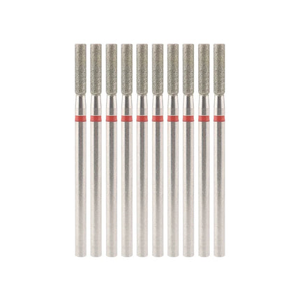 10Pcs Diamond Milling Cutter For Manicure Electric Nail Drill Bits Accessory Pedicure Machine Nail File Gel Remover Tool uñas Accesorios Y Herramientas
