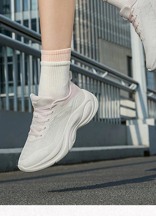 361 Degrees Women Enchanted 2.0 Running Shoes Lightweight Versatile Soft Cushioning Durable Versatile Female Sneakers 682512235 PlatiNum