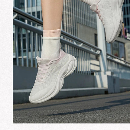 361 Degrees Women Enchanted 2.0 Running Shoes Lightweight Versatile Soft Cushioning Durable Versatile Female Sneakers 682512235 PlatiNum