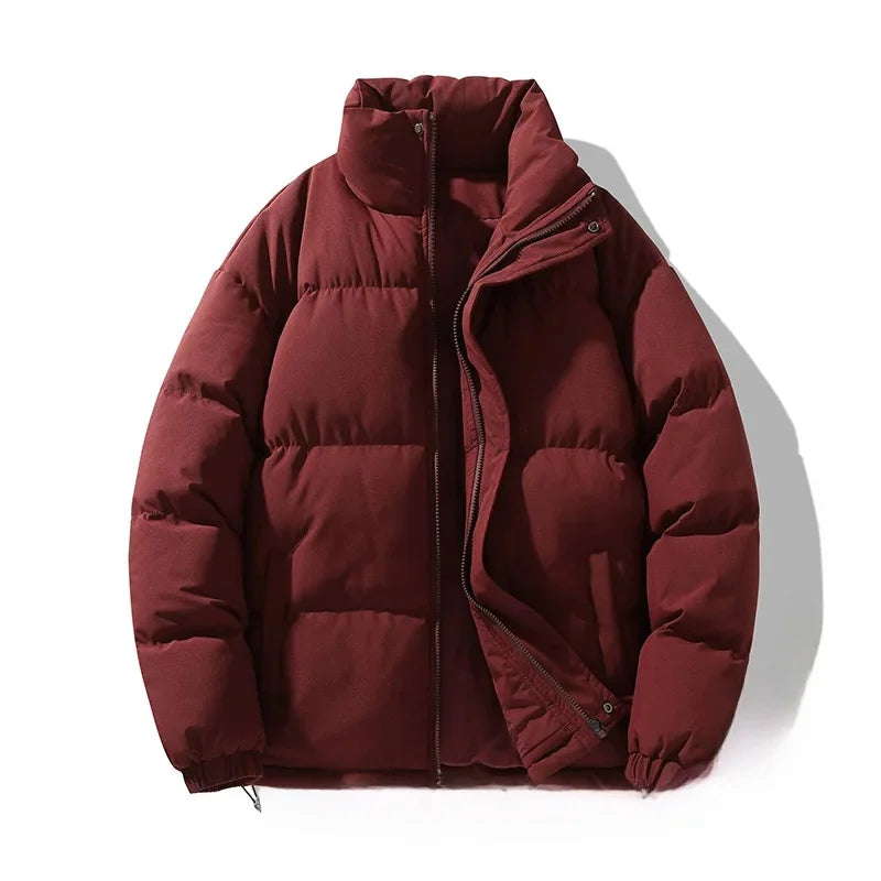 New 2025 Winter National Standard Men's down Jacket Thickened Short Fashionable Outerwear Durable Summer Thin Material