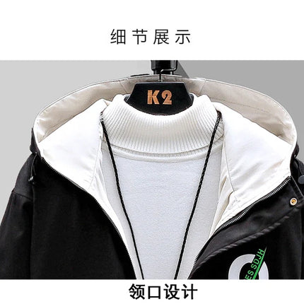 Winter Outfits Men Thick Warm Tracksuit Set Men Fashion Clothing SportswearJacket Pants 2 Piece Fleece Lined Sets