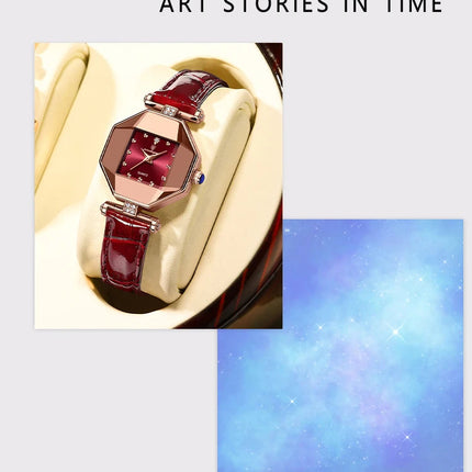 POEDAGAR Orologio da donna di alta qualità Orologi al quarzo in pelle impermeabile per donna Orologio da polso da donna casual di moda di lusso regalo Reloj platinumshop