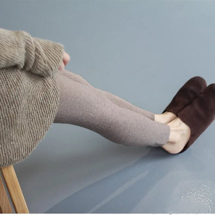 High-quality Sheep Hot Sales Leggings Women Autumn Winter Wool Long Elastic Ladies Fashionable Versatile Basic Style Warm Pants PlatiNum