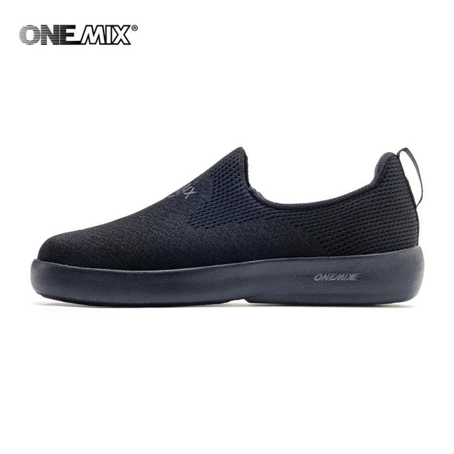 ONEMIX 2026 Scarpe da Corsa per Uomo, Sneaker Antiscivolo con Assorbimento degli Urti, Scarpe da Tennis Leggere, Impermeabili e Traspiranti, Scarpe Casual da Uomo PlatiNum