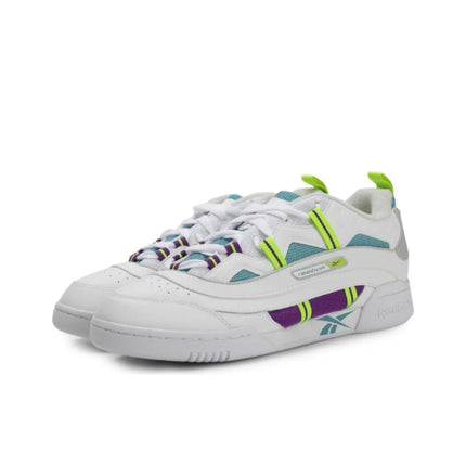 Reebok Workout Skateboard Shoes Unisex Low Top White/Green DV8984