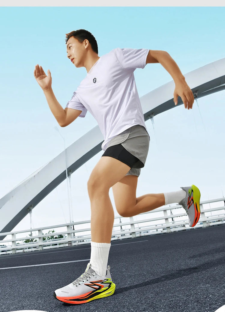 2026 NEW Men Sports Running Shoes Off Marathon Breathable Light Comfortable Women Athletic Sneakers Jogging Tenis Air Cushion PlatiNum