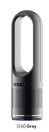 Ventilatore da 46 pollici Ventilatore da pavimento intelligente con vento caldo e freddo Ventilatore da pavimento per la casa Ventilatore di raffreddamento con circolatore d'aria con telecomando silenzioso
