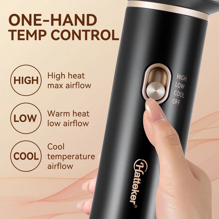 4‑in‑1 Multifunctional Hot Air Brush, One‑Step Hair Dryer, Straightener Curling Iron, Ionic Hot Comb for Salon‑Level Hairstyle