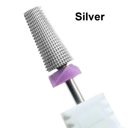 5‑In‑1 2XF Tungsten Carbide Nail Drill Bit High Hardness Multifunctional Drill Bits For Gel Polish Removal Manicure Pedicure Nail Art Grinding Tools 2028