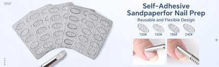 Dead Skin Replaceable Sanding Paper Set for Manicure Pedicure With Metal Disc Nail Drill Bit Calluses Removal Foot Care Tool Acc 2028