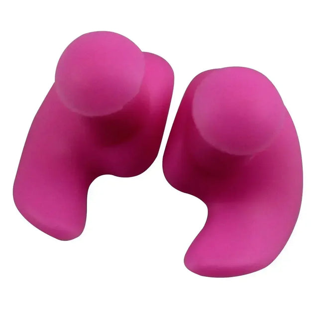 1 pair soft waterproof earplugs Portable silicone earplugs Acc