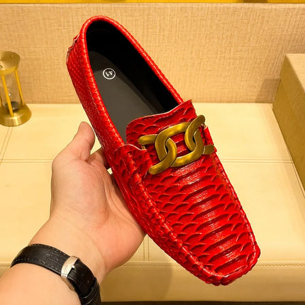 YRZL mocassini uomo scarpe Casual scarpe pigre fatte a mano mocassini da uomo mocassini traspiranti Slip on Big Size 48 mocassini da guida per uomo