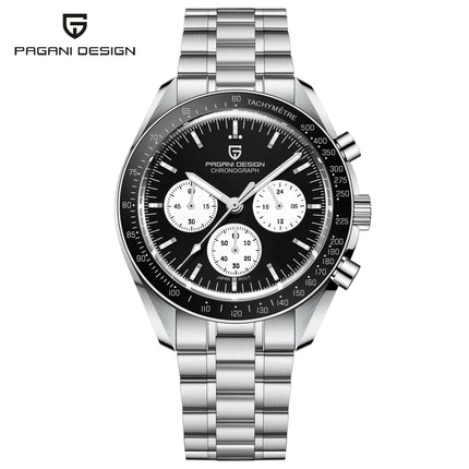 Nuovo Orologio da Uomo PAGANI DESIGN Golden Moon 2026, Orologio al Quarzo di Lusso, Cronografo Sportivo, Vetro Zaffiro AR, Impermeabile, Regalo platinumshop