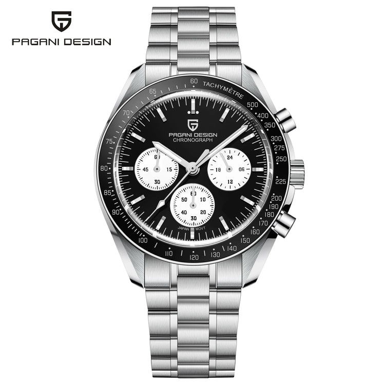 Nuovo Orologio da Uomo PAGANI DESIGN Golden Moon 2026, Orologio al Quarzo di Lusso, Cronografo Sportivo, Vetro Zaffiro AR, Impermeabile, Regalo platinumshop
