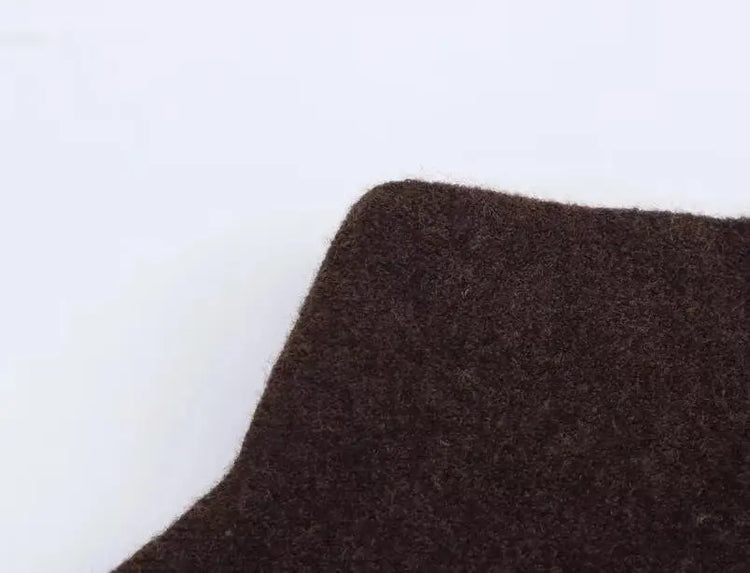 HH Women's New Fashion Versatile Solid Stand Collar Knitted Cape Coat Female Casual High Street Asymmetric 3-Colors Jacket Mujer