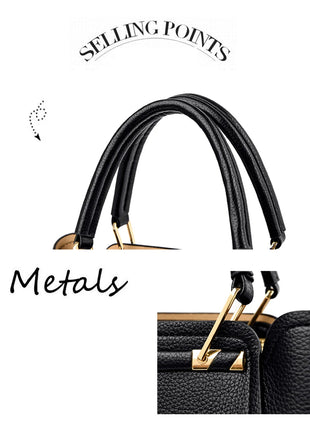 2024 Luxury Women Designer 3 Layers Shoulder Crossbody Sac Ladies Large Capacity Leather Handbags Shopper Brand Messenger Totes PlatiNum