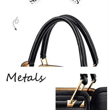 2024 Luxury Women Designer 3 Layers Shoulder Crossbody Sac Ladies Large Capacity Leather Handbags Shopper Brand Messenger Totes PlatiNum