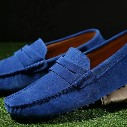 Scarpe casual da uomo fatte a mano Mocassini morbidi Scarpe da guida leggere Moda Slip on Flats Mocassini di alta qualità Scarpe da uomo antiscivolo