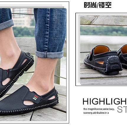 Nuovo 2023 estate scarpe in pelle traspirante uomo mocassini Casual Design di marca appartamenti da uomo fatti a mano mocassini in morbida pelle scarpe da barca