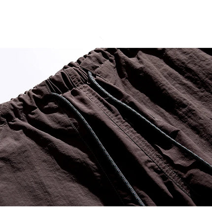 Spring Summer Korean Outdoor Functional Waterproof Cargo Pants For Men Clothing Harajuku Joggers Casual Breathable Pants Male