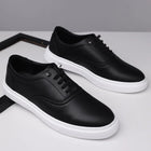 Big Size Fashion Casual Sneakers for Men Spring Autumn New Designer Board Shoes Male Black White Leather Zapatos De Hombre
