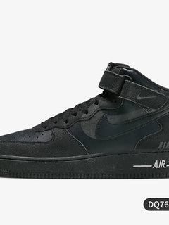 Nike genuine Air Force 1 Men's Casual Breathable Mid-Top Sneakers DQ7666-001