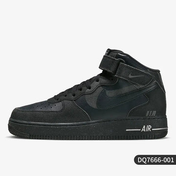 Nike genuine Air Force 1 Men's Casual Breathable Mid-Top Sneakers DQ7666-001