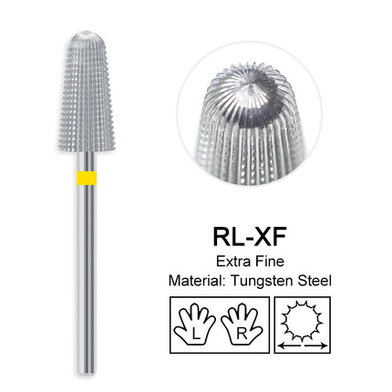 Carbide Large Cone Nail Drill Bits Electric Milling Cutter For Gel Polish Removal Grinding DIY Home Salon Manicure Pedicure Nail Art Accessories Supplies