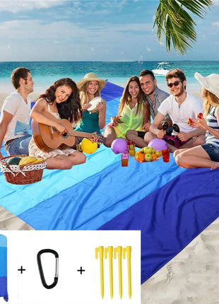 2022 telo mare oversize tappetino senza sabbia spiaggia antivento impermeabile coperte da Picnic tap