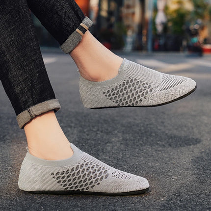 YRZL Mocassini da uomo Mocassini da guida Fondo sottile Scarpe basse da passeggio Mocassini casual antiscivolo traspiranti Scarpe estive da uomo
