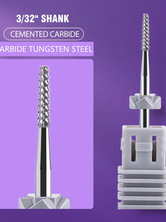 1pc Nail Drill Bit Rotate Burr Milling Nail Cutter Bits Electric Drill Machine For Manicure Pedicure Tools