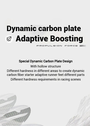 361 Degrees FLAME 3.0 Men Women Running Shoes Carbon Plate Racing Rebound Stable Breathable Wear-resistant Sneakers 672412207 PlatiNum