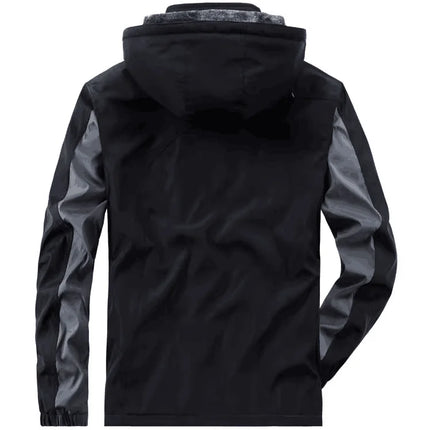 Autumn Winter Tracksuit Men Sets Sportswear Thick Warm Plus Velvet Sport Suit Hoodies+Sweatpants Men Brand Clothing Sweat Suit