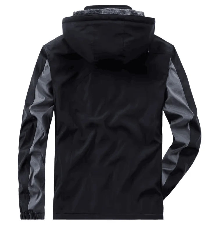 Autumn Winter Tracksuit Men Sets Sportswear Thick Warm Plus Velvet Sport Suit Hoodies+Sweatpants Men Brand Clothing Sweat Suit