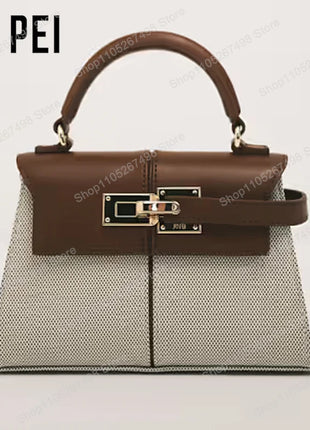Borsa a Mano Mini Elise di Lusso JW PEI, Borsa a Tracolla in Pelle Martellata alla Moda per Serate Eleganti da Donna
