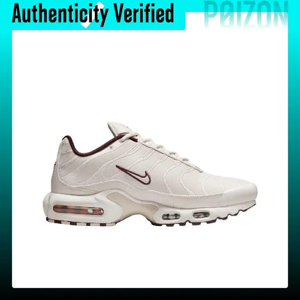Nike Air Max Plus Running Shoes Men's Low-top White Silver HF3181-001