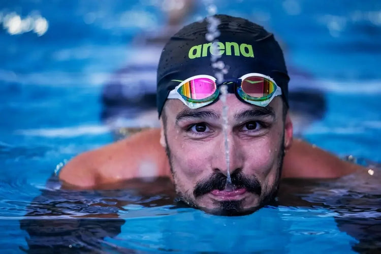 Arema hit pro Occhialini da nuoto da corsa professionali Impermeabili antiappannamento Attrezzatura da nuoto per allenamento da competizione UV400 ad alta definizione