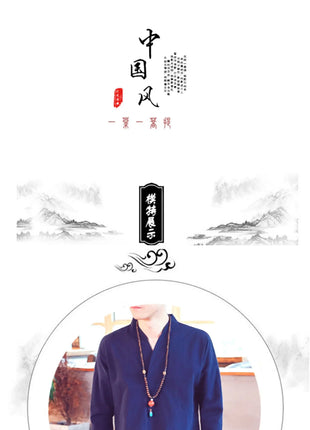 Kimono estivo stile giapponese manica corta uomo nuovo cotone a mezza manica lino traspirante abbigliamento uomo t-shirt giapponese Yukata top
