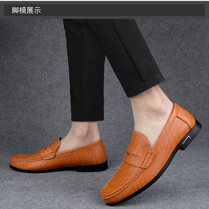 Designer Uomo Scarpe Casual Moda Uomo Scarpe Mocassini da uomo in vera pelle Mocassini Slip on Appartamenti da uomo Scarpe da guida maschili 2022