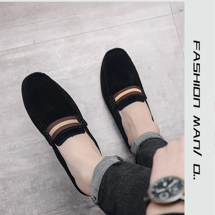 Mocassino 2026 ‌   Scarpe da uomo leggere estive, modello mocassino, slip-on traspiranti casual con mezza soletta, per uomo