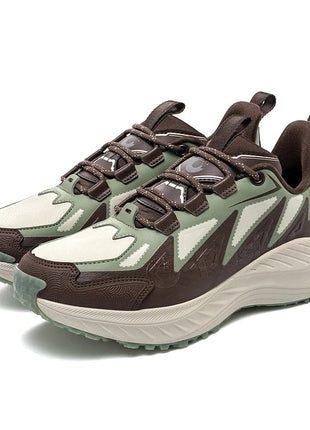 ONEMIX Scarpe casual da uomo autunno inverno Scarpe da trekking antiscivolo e resistenti all'usura con assorbimento degli urti morbido ed elastico PlatiNum